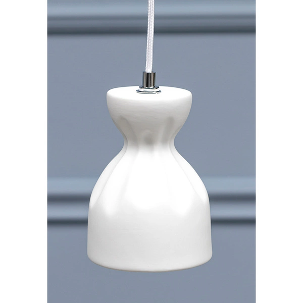 Noelle Pendant Lamp 7xE14 Max.40W Chrome Metal/White Ceramics 1970702