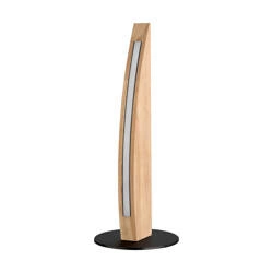 Dubai Table Lamp 1xLED 24V 4W Incl. Black/Oiled Oak with Touch Dimmer 7017404100000