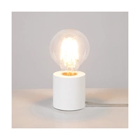 Minnie Table Lamp 1xE27 Max.25W White Beech Wood/Transparent PVC Cable 7690102