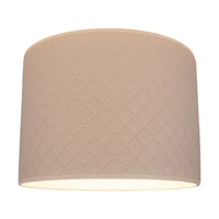 Abażur Cylinder E27 H0 Tkanina kremowa A0925