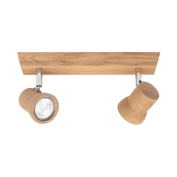 Venla Ceiling Lamp Incl. 2xLED GU10 5W Oiled Oak