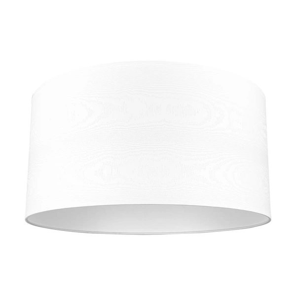 Lampa podłogowa Leila 1xE27 maks. 60W chromowany metal/przezroczysty kabel PVC/wielokolorowy papier + klosz z PCV ze wzorem drewna 6652028