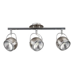 Ball Ceiling Lamp Incl. 3xGU10 LED 6W Satin Metal 2686387