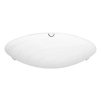 Sydney Ceiling Lamp Incl. 1xLED 2600lm 2700K 30W Chrome Metal/White-Transparent Glass 4235112