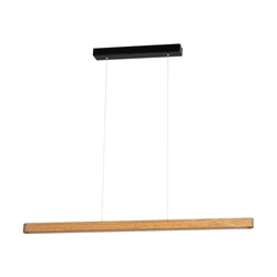 Forestier Pendant Lamp 1xLED 12V Integrated 12W Stained Pine/Black 158111104