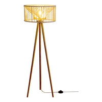 Reve Floor Lamp 1xE27 Max.15W LED Oiled Oak/Cream 124417104
