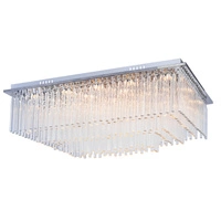 Euphoria Ceiling Lamp Incl. 19xLED 3W Chrome/Transparent 5971928