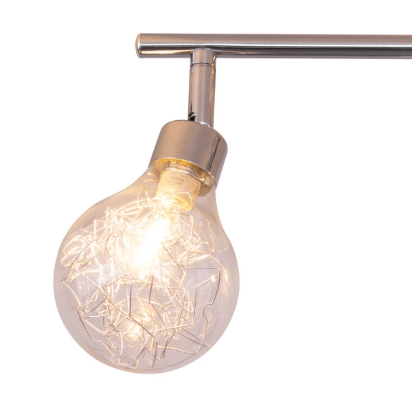 Lampa BULBS listwa sufitowa 3pkt żarówki metalowo - szklane 2507328