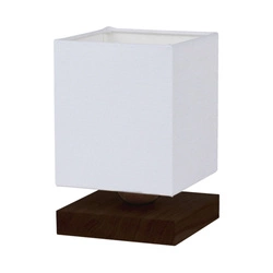 Inger Table Lamp 1xE27 Max.25W Walnut/White 7284176