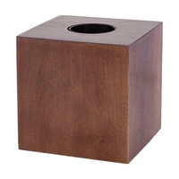 Trongo Square Table Lamp 1xE27 Max.25W Walnut Beech Wood/Black PVC Cable 7179176