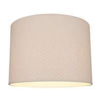 Lampa stołowa Leila 1xE27 maks. 60W chromowany metal/przezroczysty kabel PVC/wielokolorowy papier + klosz z PCV z wzorem w kropki 7654028