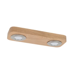 Sunniva Ceiling Lamp Incl.2xLED 5W Oiled Oak/Satin 2291274