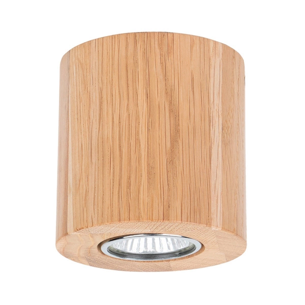 Wooddream Round Ceiling Lamp 1xGU10 Max.6W Oiled Oak 2066174