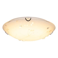 Lampa Sufitowa Maryland 1xLED Zintegrowana 1200lm 2700K 13W Chrom Metal/Biało-Przezroczyste Szkło 4373102