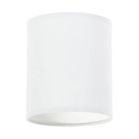 Morris Ceiling Lamp 2xE27 Max.25W Oiled Oak/Black Metal/Gray Fabric Shade 4027418811121