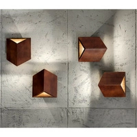 Trekant Wall Lamp 2xLED Integrated 720lm 3000K 8W Walnut Beech Wood 2235176