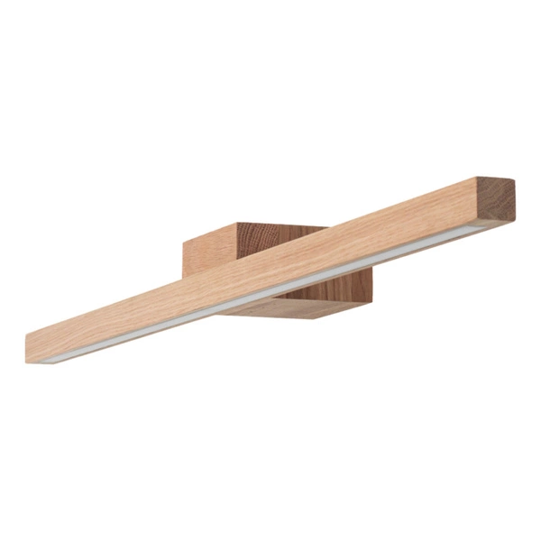 Aqua Viva Bathroom Wall Lamp Incl. 1xLED 12W Oiled Oak 8954174