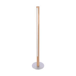 Conor Floor Lamp 1xLED 24V Int. 32W, Matt Nickel/Oiled Oak with Touch dimmer 6017401000000