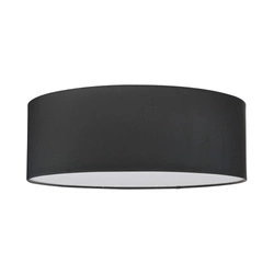 Josefina Ceiling Lamp 3xE27 Max.25W White Metal/Anthracite Fabric Shade 4783812