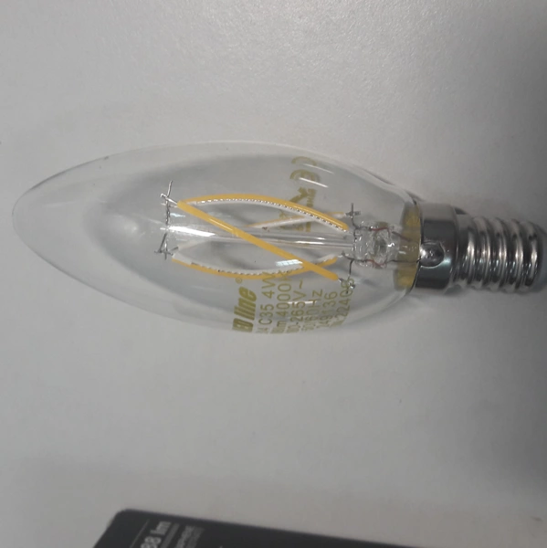 FILAMENT LED E14 4W neutral 4000K candle bulb