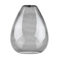 Piro Pendant Lamp 1xE27 Max.60W Chrome Metal/Transparent PVC Cable/Smoked Glass 9823028