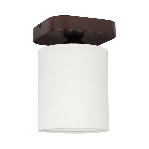 Jenta Ceiling Lamp 1xE27 Max.25W Walnut/White