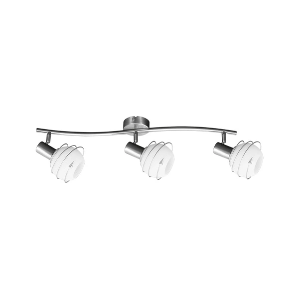 Daria Ceiling Lamp 3xE14 Max.40W Satin Metal/White Glass 2093327