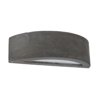 Kinkiet Block 1xE27 Max.40W Szary Beton/Szkło Matowe 8972136