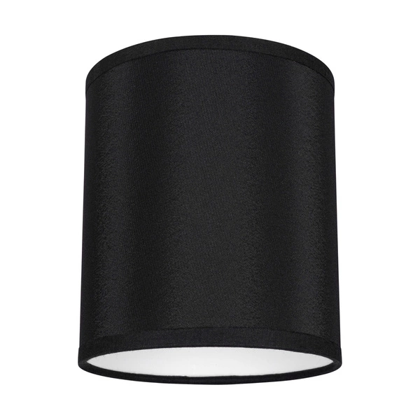 Lampshade Cylinder E27 H20 Black Fabric A0003