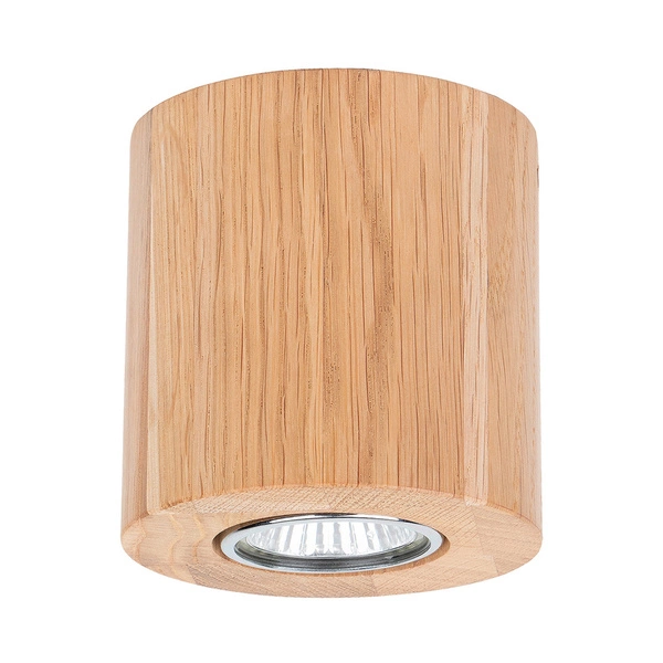 Wooddream Round Lampa Sufitowa Incl.1xLED GU10 5W  Dąb Olejowany 2566174