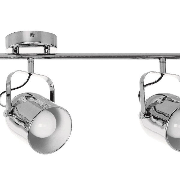 INGA ceiling strip lamp 3 pt chrome 2741328