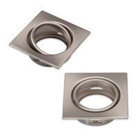 Cristaldream Set of Downlights 3xGU10 Max.50W Satin Metal 23050327