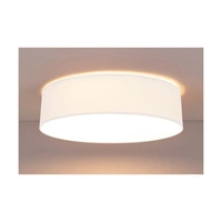 Josefina Ceiling Lamp 4xE27 Max.25W White Metal/White Fabric Shade 4764812