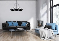 Bellona Pendant Lamp 12xE14 Max.60W Black Metal 9801204