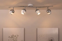 Hypnos Ceiling Lamp 4xG9 Max.28W Chrome Metal/White Metal 2715428