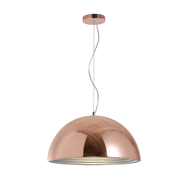 Mads Pendant Lamp 1xE27 Max.60W Copper Metal/Transparent PVC Cable 1632113