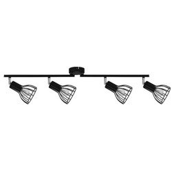 Megan Ceiling Lamp 4xE14 Max.40W Black