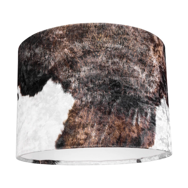 Lampshade Cylinder E27 H30 Multicolor Bovino Fabric A0351