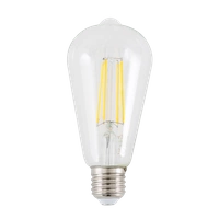 FILAMENT LED bulb E27 5W warm 1800K ST64 teardrop