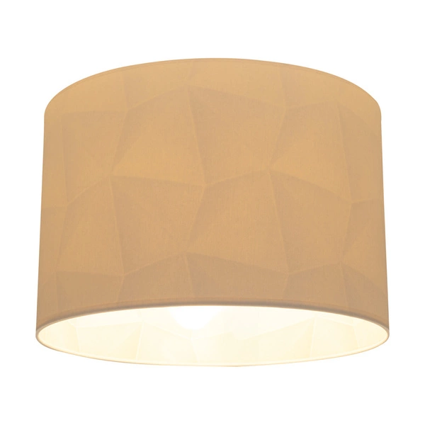 Lampshade Cylinder E27 H30 White Wallpaper A0838