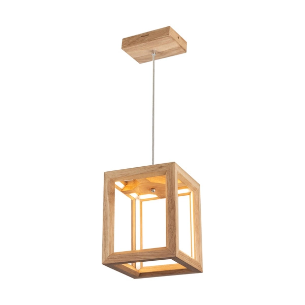 Kago LED Pendant Lamp 1xLED Samsung 24V Integrated 1960lm 3000K 21W Oiled Oak/Transparent PVC Cable 6151074