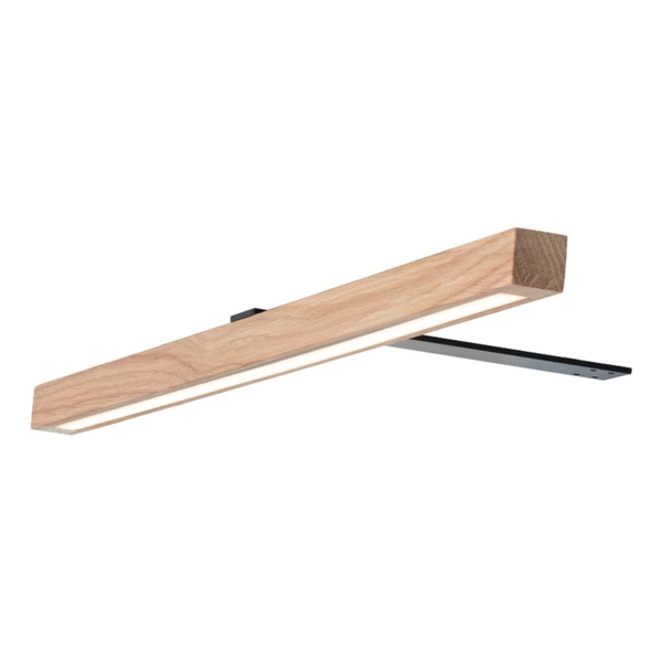 Aqua Viva Over-cabinet Lamp 1xLED 24V Integrated 9W Black/Oiled Oak 89421104