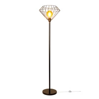 Raquelle Floor Lamp 1xE27 Max.60W Black/Black PVC 12470104