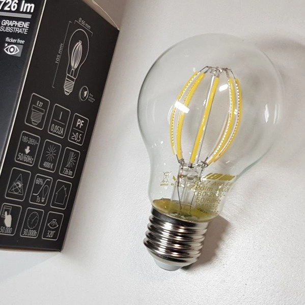 FILAMENT LED light bulb E27 6W neutral 4000K