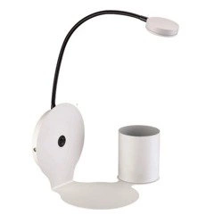 Arles Wall Lamp Incl. 1xLED 270lm 3000K 3W White Metal/Black Metal 5852102