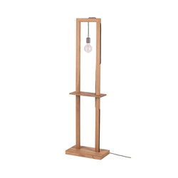 Monopod Floor Lamp 1xE27 Max.15W Oiled Oak/Anthracite