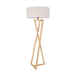 Clessidra Floor Lamp 1xE27 Max.60W Oiled Oak/Beige 6017400911666