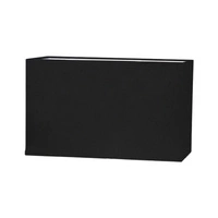 Lampshade Rectangular E27 H40 Black L300 W200 H200 A1687
