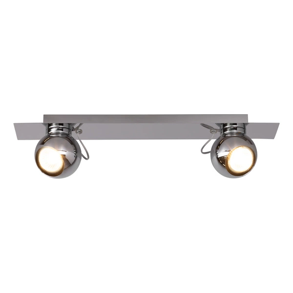 Sergio Ceiling Lamp Incl. 2xGU10 Max.50W Chrome Metal 2585228