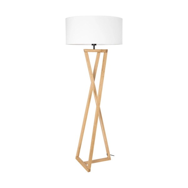 Clessidra Floor Lamp 1xE27 Max.60W Oiled Oak/White 6017400910086